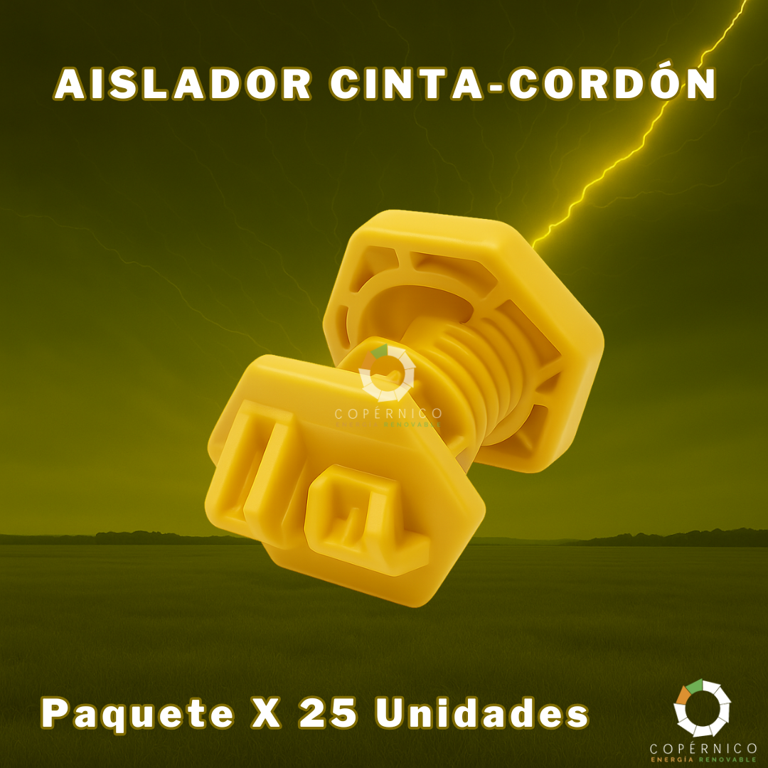 Aislador Cinta Cordón x 25