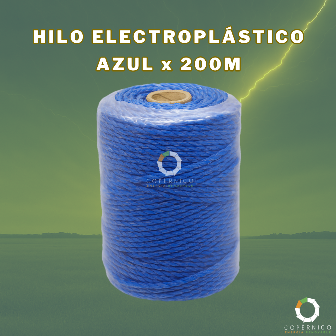 Hilo Electroplástico Azul X 200M