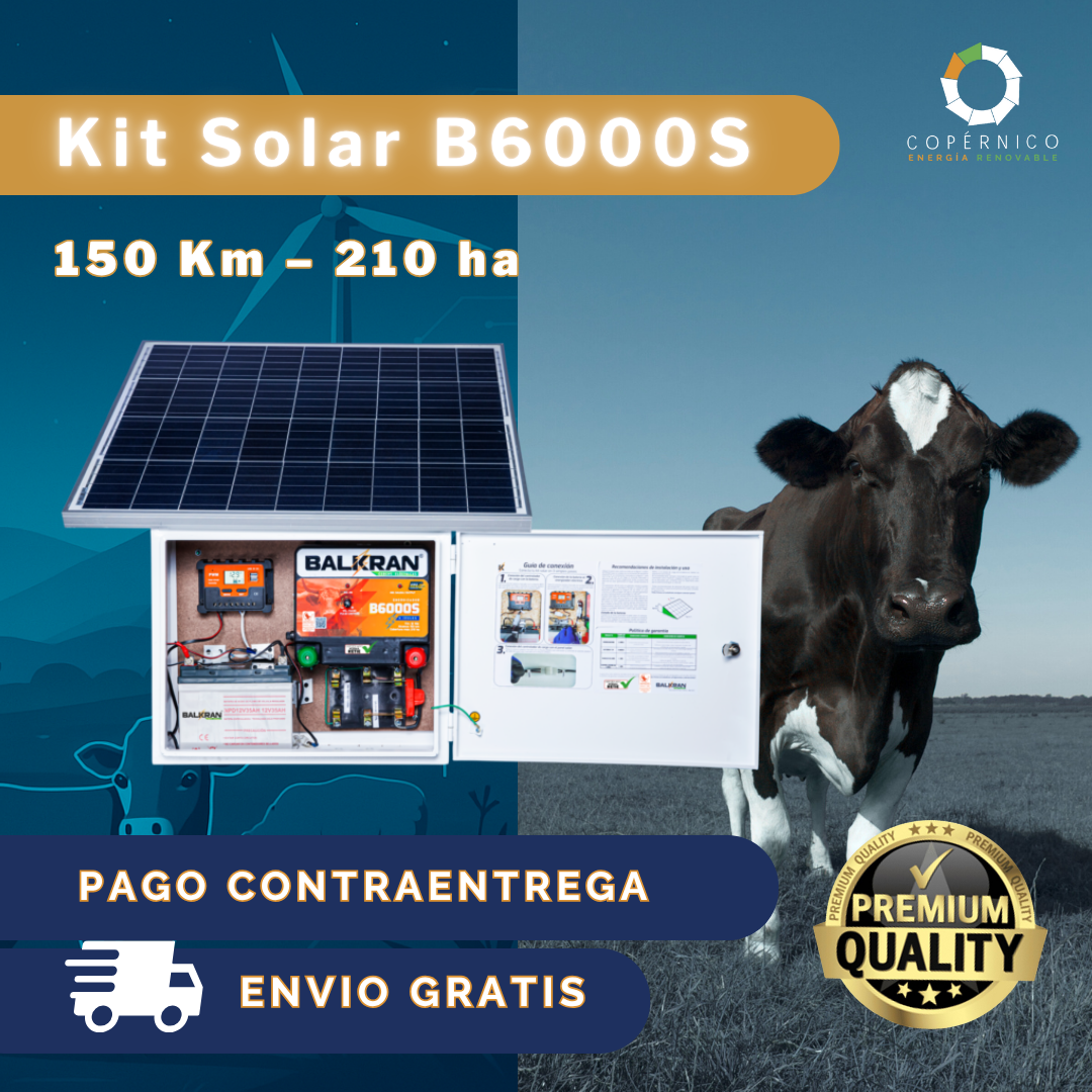 Kit Solar B6000S – 150 Km – 210 Ha