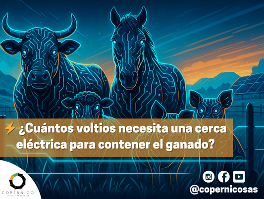 ⚡ ¿Cuántos voltios necesita una cerca eléctrica para contener el ganado?